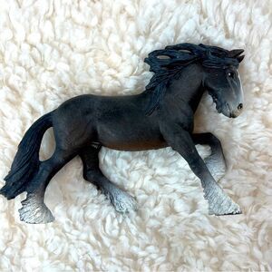 Schleich 13734 Shire Stallion (World of Nature -Farm life) Plastic Horse